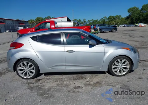 2012 Hyundai Veloster Base W/Gray из США, поврежденный, VIN KMHTC6AD0CU022453